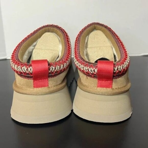 Ugg Chestnut Tazz Platform Tasman Slippers - Picture 7 of 7